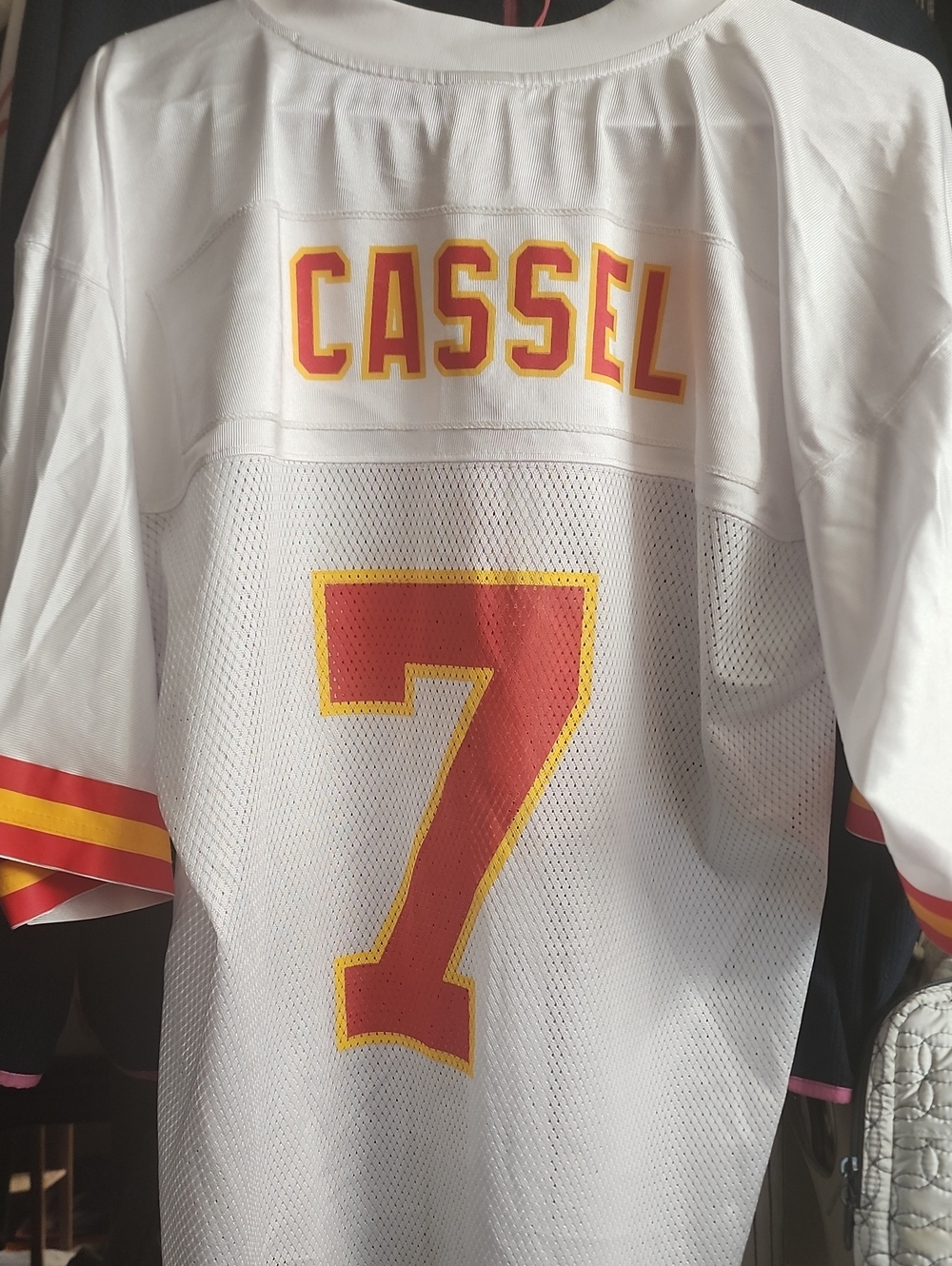 Matt Cassel #7 KANAS CITY CHIEFS JERSEY